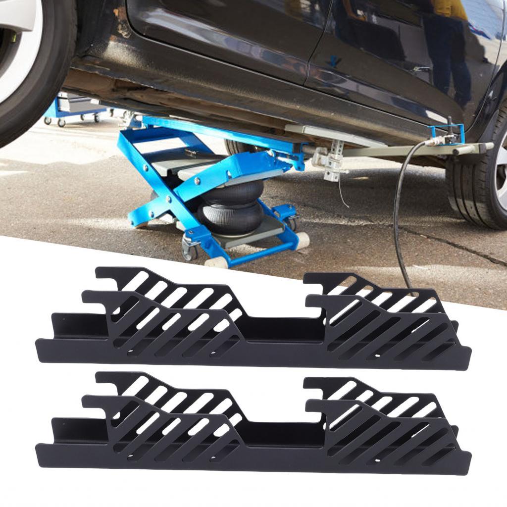 3clife-BR 2PCS Jack Stand Suporte organizador de montagem em parede Rack de armazenamento de metal resistente para 2 e