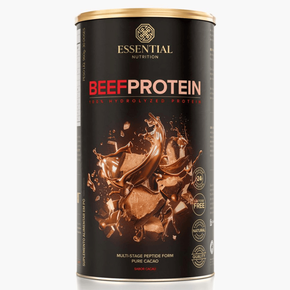 Beef protein Cacau (960g) - Essential Nutrition