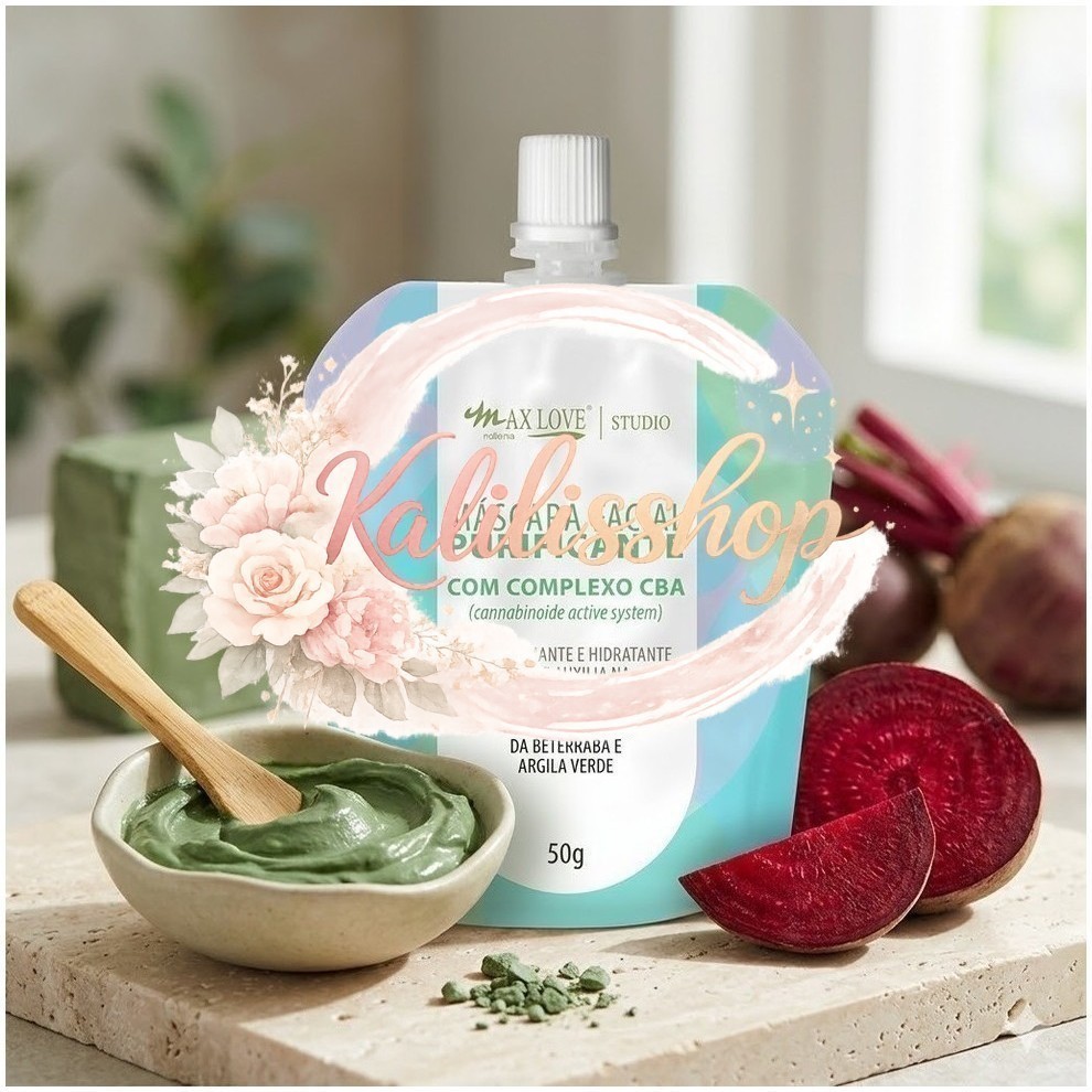(V)Máscara Facial Purificante Max Love Complexo CBAGX848K91