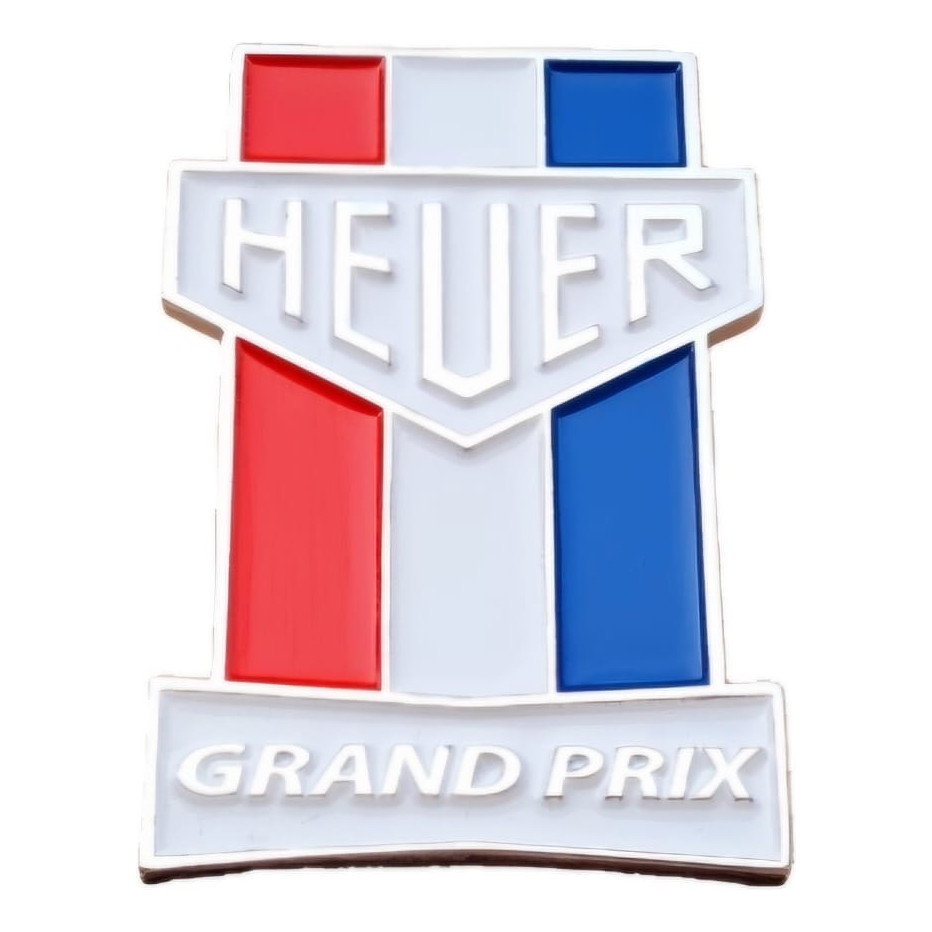 Porsche, Emblema Badge Porsche Tag Heuer X Grand Prix Mônaco