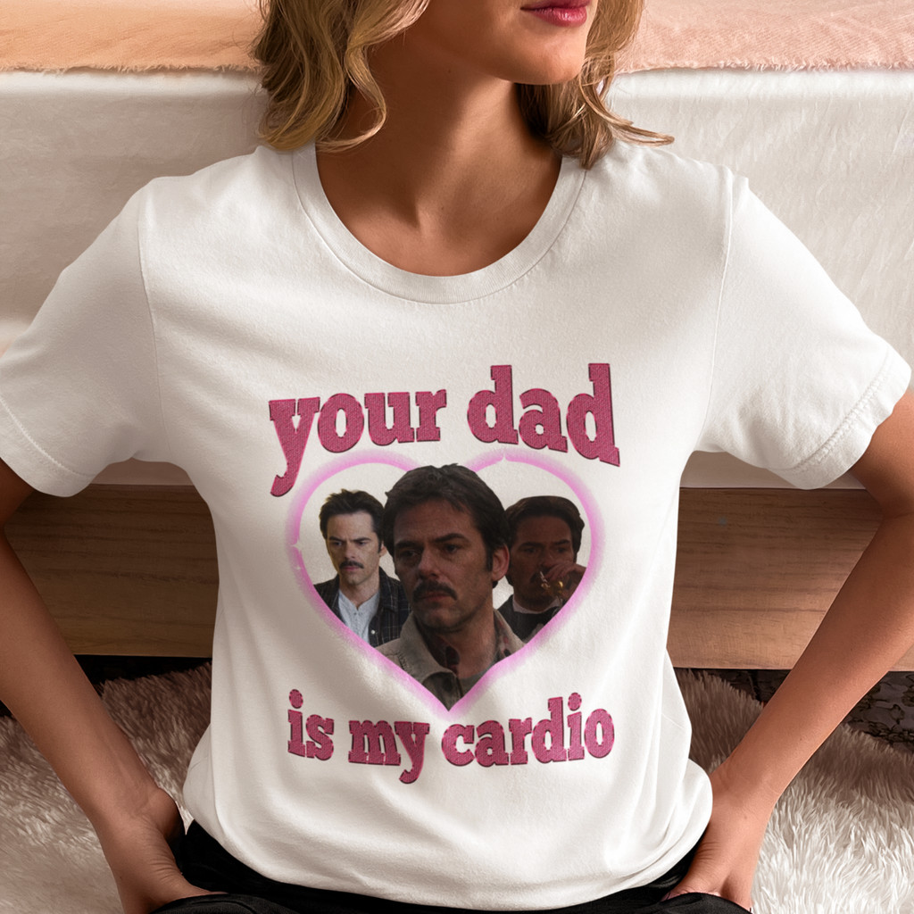 Camiseta T-Shirt I Love Charlie Swan Hot Dad Engraçada Crepusculo Twilight Literaria Saga Filme Blusa Feminina