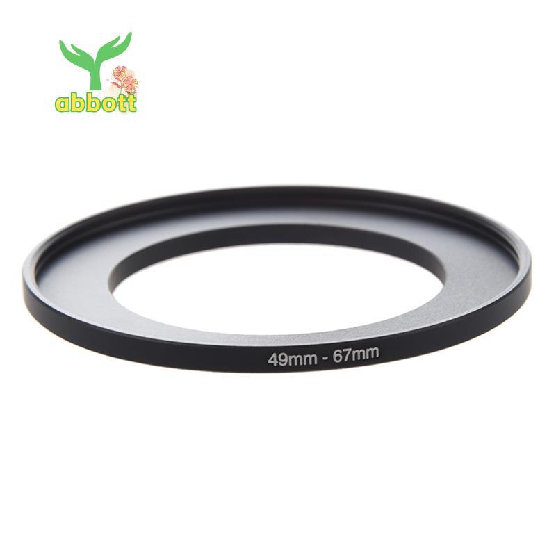 [Quick A] Filtro De Lente De Câmera Anel Intensificador Adaptador De 49 Mm-67 Preto