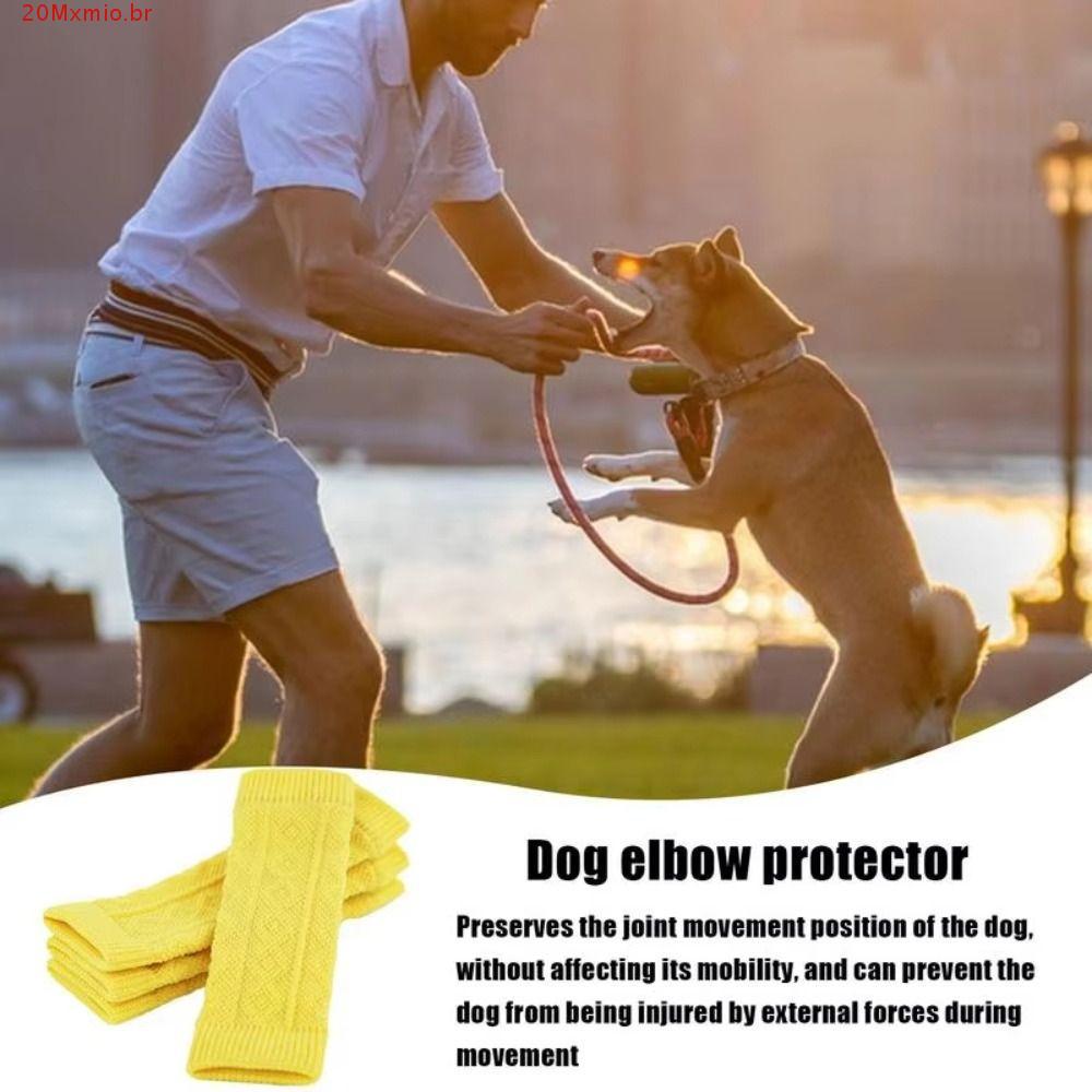 MXMIOB Protetor De Cotovelo Para Animais De Estimação , Capas Elásticas Anti-Sujeira Pernas De Cachorro , Capa Quente E 
