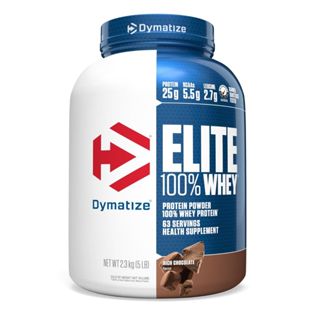 Elite Whey Pote 2,3kg Sabor Rich Chocolate Dymatize em Oferta na Shopee