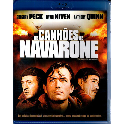 Blu Ray - Os Canhões de Navarone - ( The Guns Of Navarone )