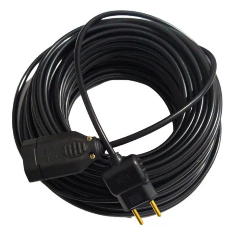 Extensão Eletrica 30 Metros Reforçada Profissional 10/20ah ppp