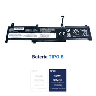 Bateria para Notebook Lenovo Part Number L21D3PF0 11.55 V em Oferta na Shopee