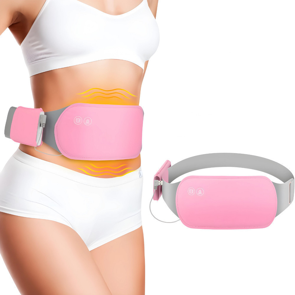 Bolsa Térmica Para Cólica Menstrual Alívio Dor Cinta Quente Almofada Aliviador