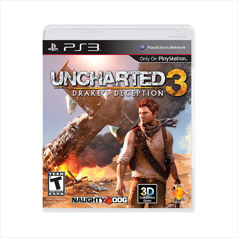 Jogo Uncharted 3 Drake's Deception - PS3 - Usado