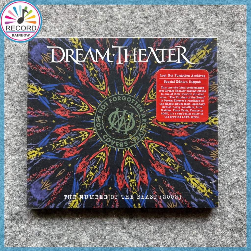 Dream Theater Lost Not Forgotten Archives The Number Of The Beast (2002) Original CD Album [Lacrado] Brand New LXST