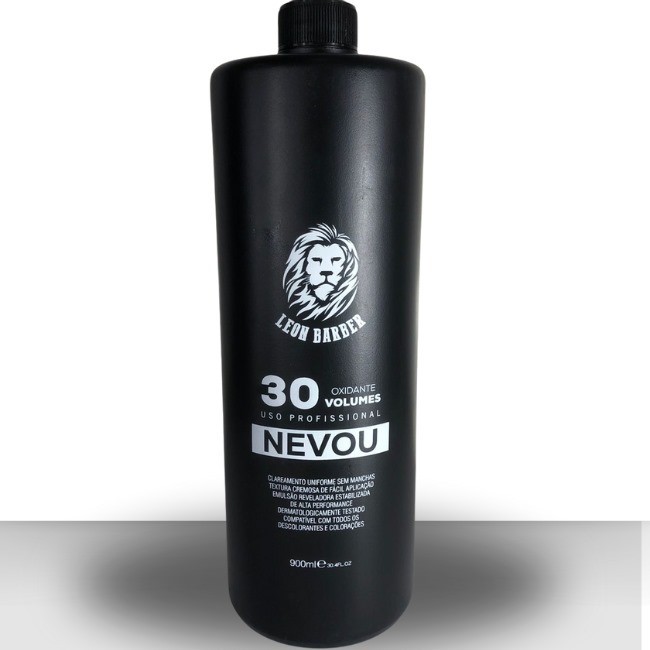 Água Oxigenada Leon Barber  30 Volumes 900ml