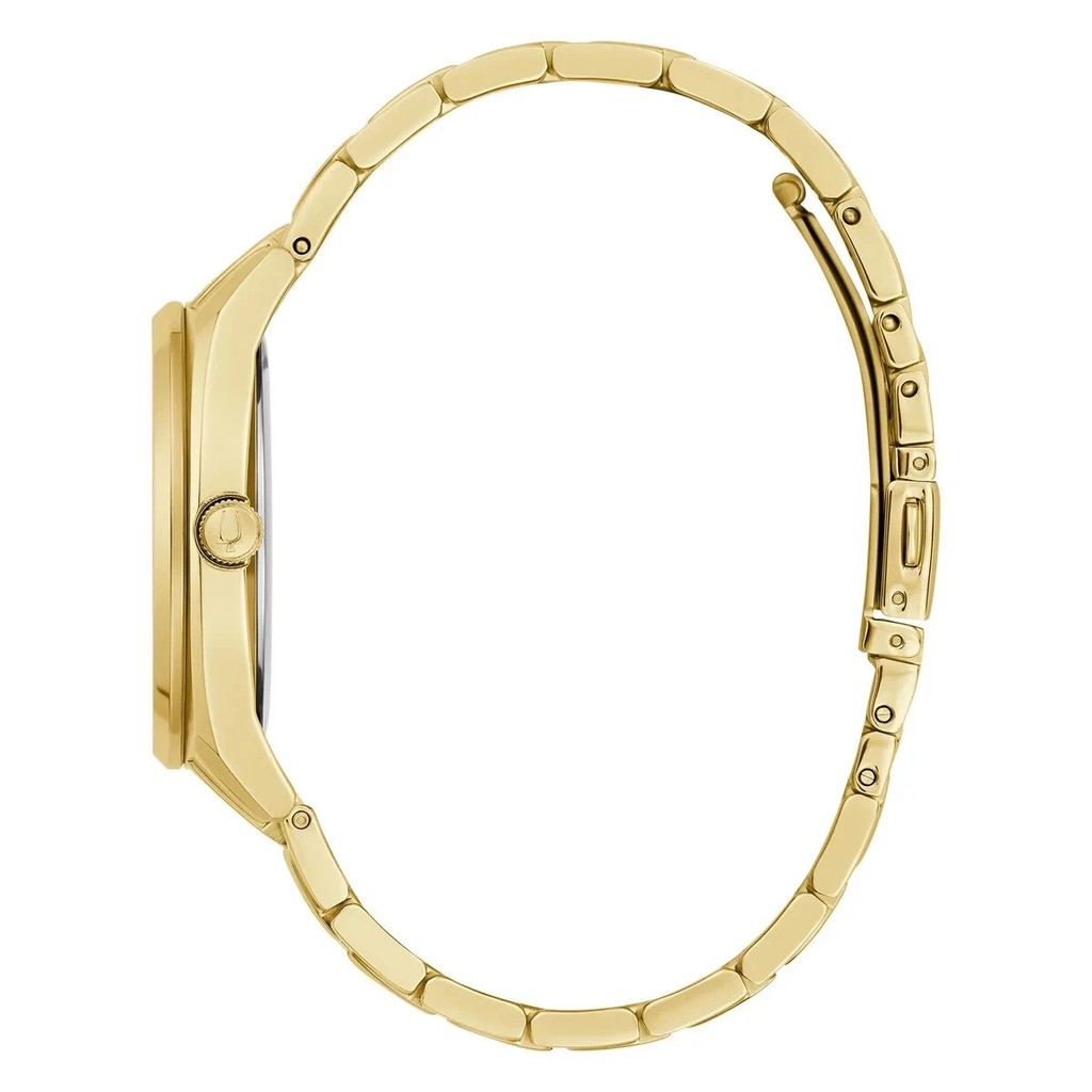Relógio Bulova Masculino 39mm Surveyor Gold 97C115