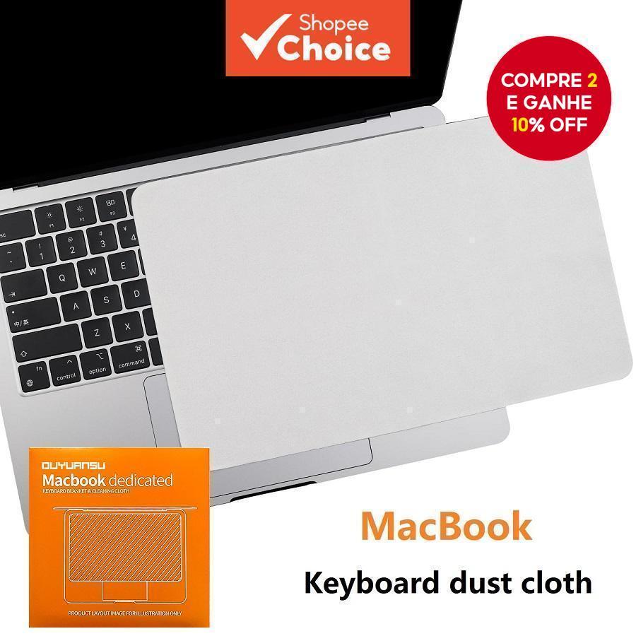 Capa De Pano De Microfibra Para Teclado , Protetora Contra Poeira Laptop De 13 Polegadas MacBook Pro Notebook 14 16 em Oferta na Shopee