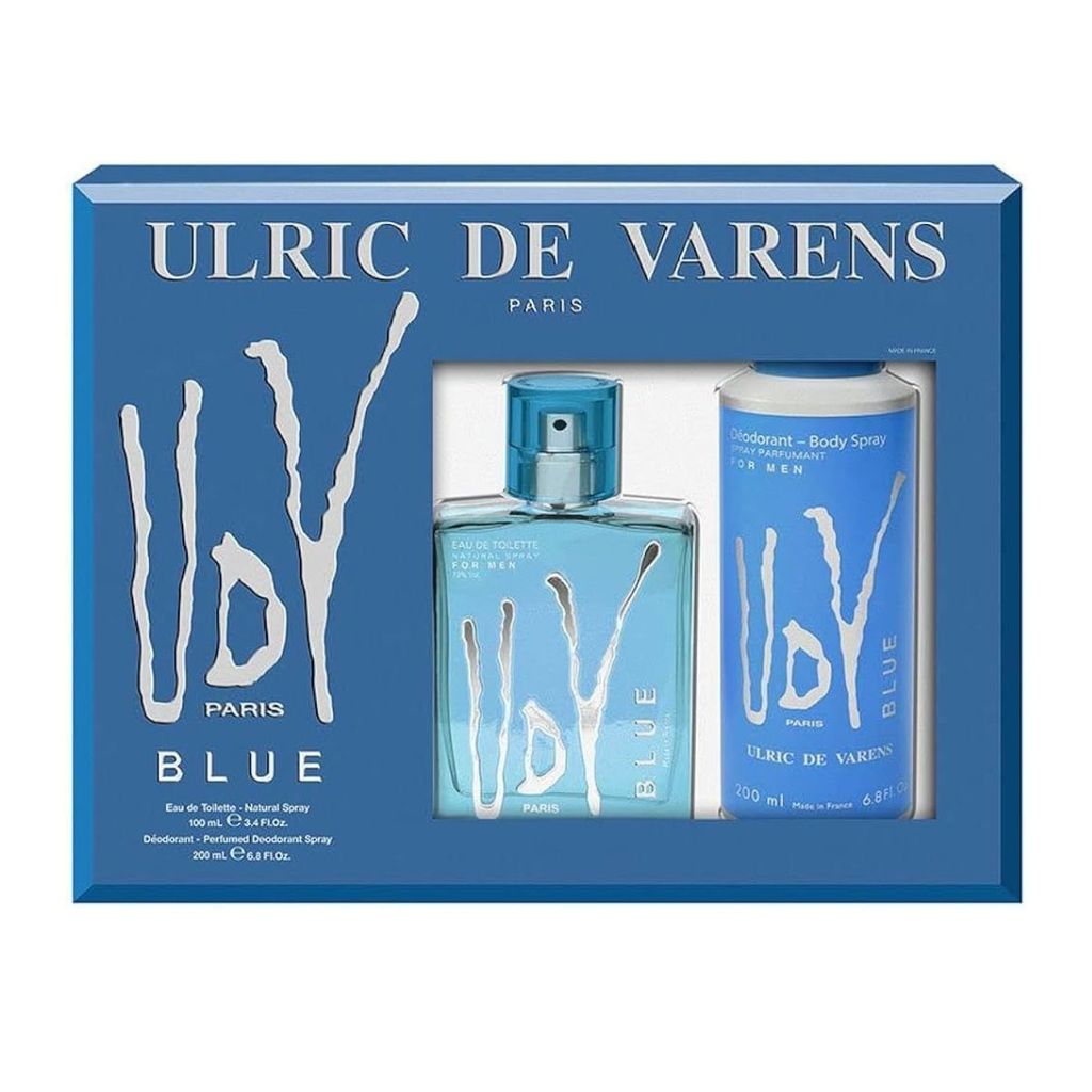 Kit Perfume Ulric de Varens Kit UDV Blue 100ml + Desodorante