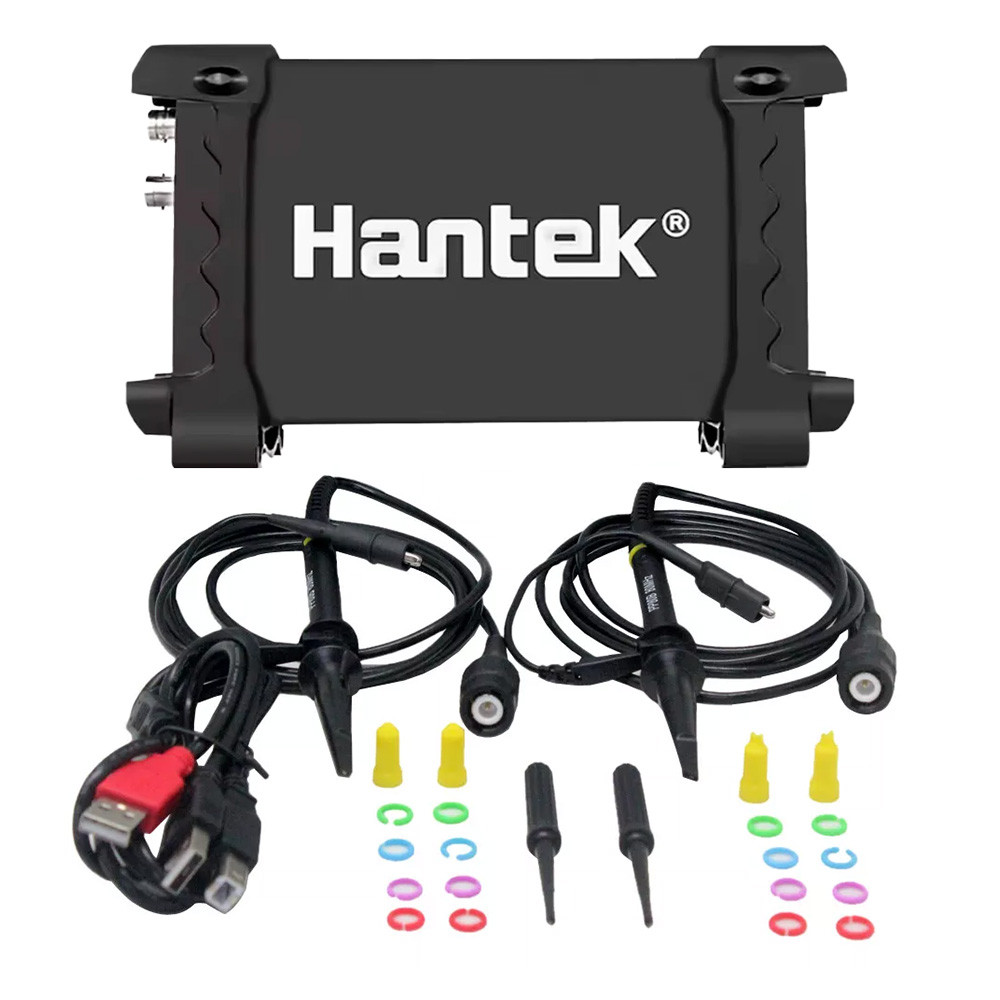 Osciloscópio Digital Hantek 6022BE 20MHz 2 Canais 48MSa/s 1M em Oferta na Shopee
