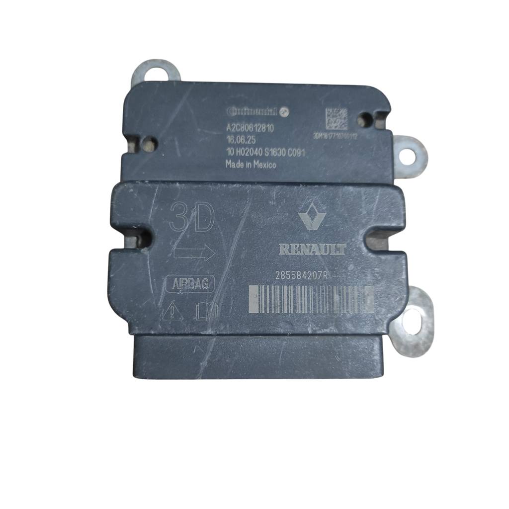 Modulo Airbag A2c80612810 285584207r 3d Renault Sandero Logan 2015-2019 Não Acionado Sku 013432