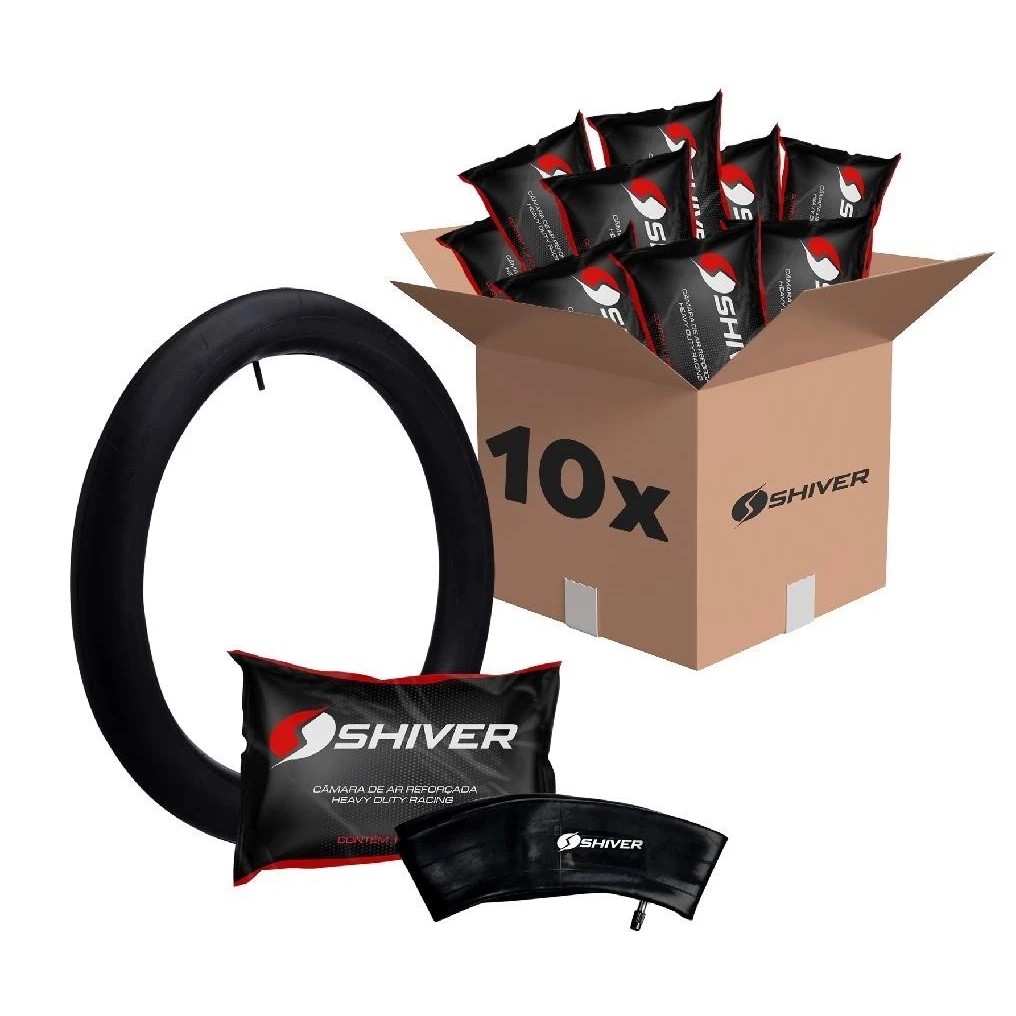 Câmara Honda biz De Ar Pneu Traseiro 14" Moto ( Kit 10 Unidades )