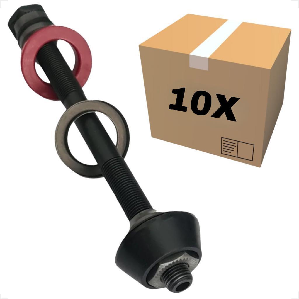 Eixo Traseiro Furado 145mm 3/8x145mm Sem blocagem Para Bicicleta Bike mtb Ciclismo