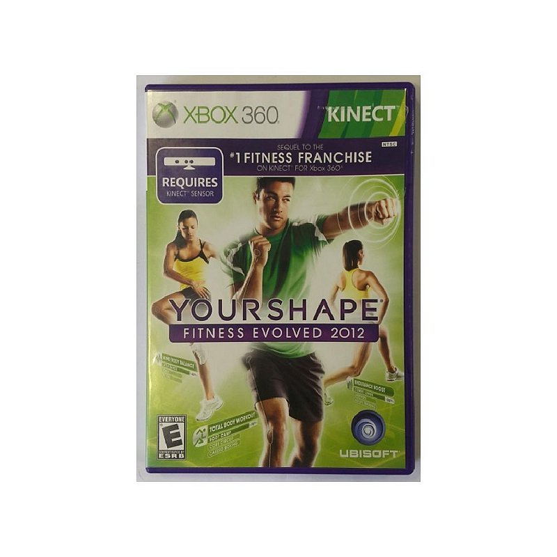 Jogo Your Shape Fitness Evolved 2012 - Xbox 360 - Usado