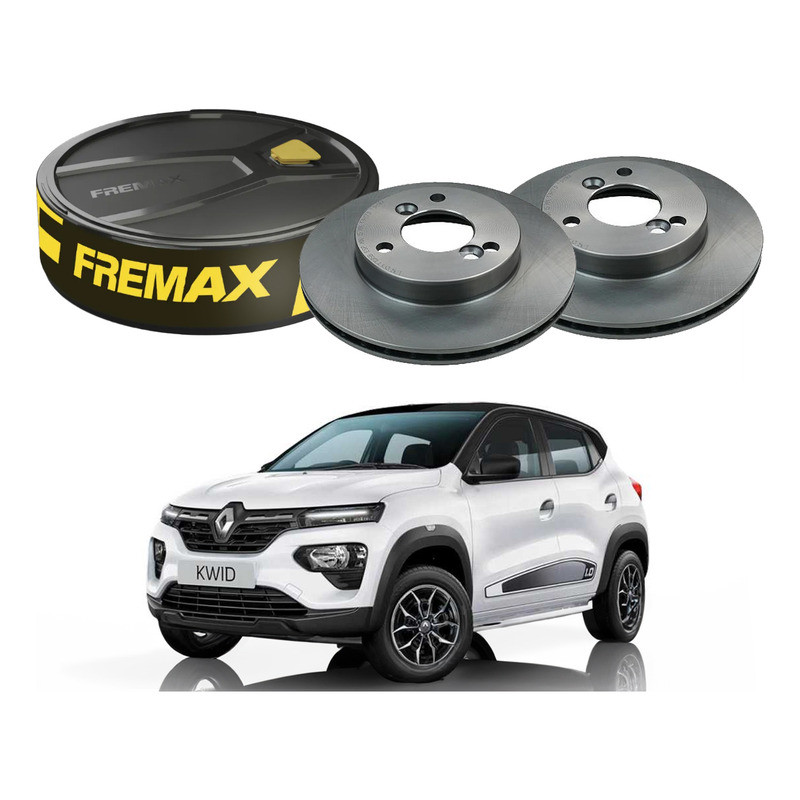 Disco Freio Dianteiro Fremax Ventilado Kwid 1.0 2022 A 2023