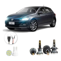 Kit Ultra Led Nano Volkswagen Polo 2018-2022 H1 H7 30000lm