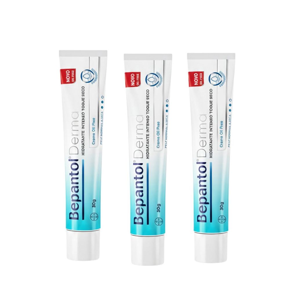 Kit 3 Hidratante Corporal Toque Seco Oil Free Bepantol Derma
