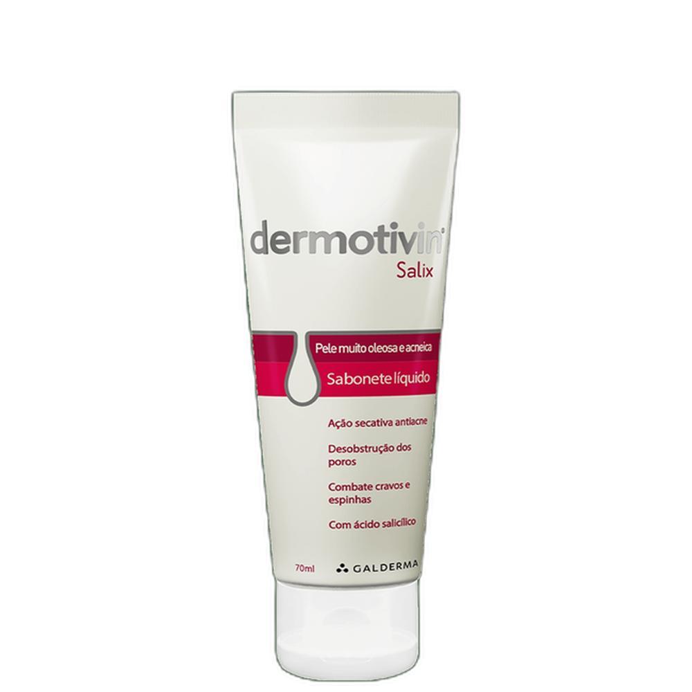 DERMOTIVIN SABONETE LIQUIDO FACIAL SALIX 70ML