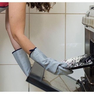 kit 2 Luva térmica p/Cozinha Forno Cano Longo quente frio em Oferta na Shopee