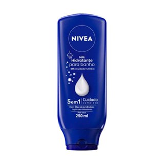 Creme Hidratante Corporal Nivea Milk Para Banho Creme Desodorante 250ml em Oferta na Shopee