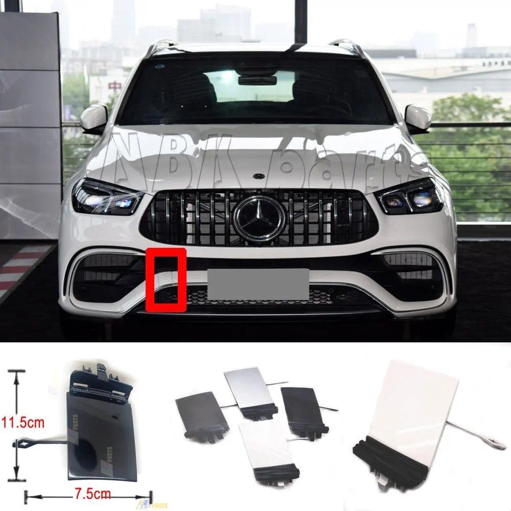 Tampa De Reboque Dianteira 2 Em 1 Fit 20-22 Mercedes-benz GLE AMG Line V167 W167 GLE53 GLE63 S 450 580 4Matic Eye Hook P