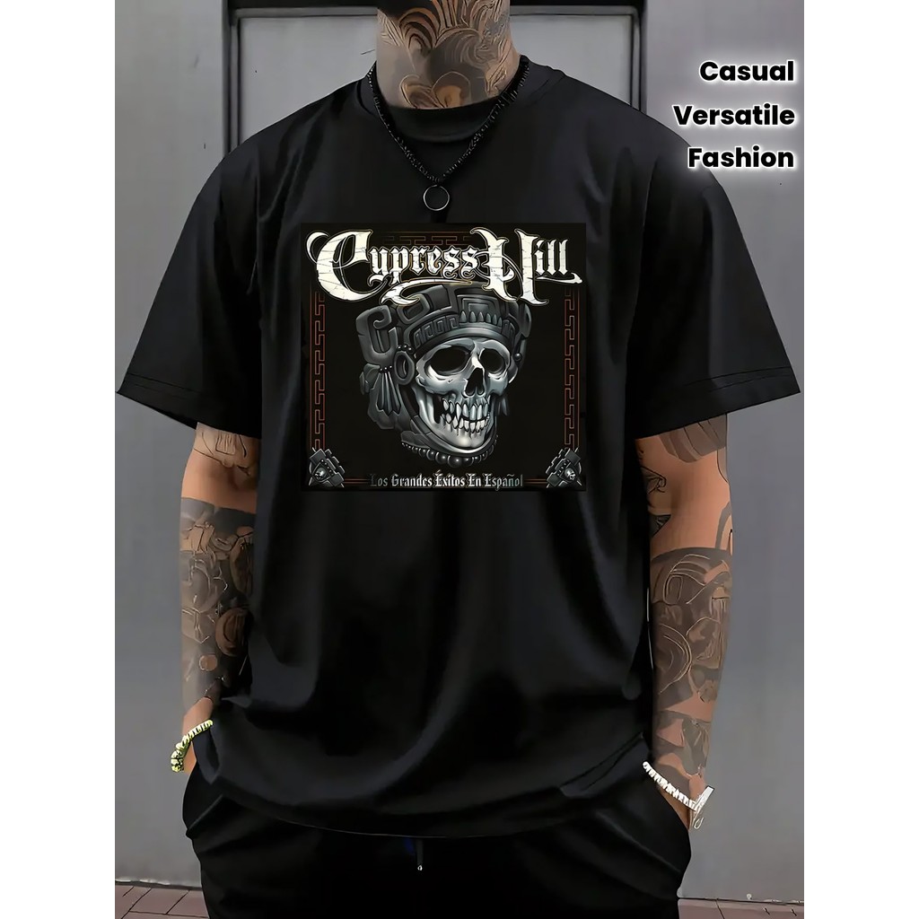 Music.Soul Camiseta Masculina Dire Straits Money for Nothing Retrô Letras Capa Álbum Confortável Gola Redonda Manga