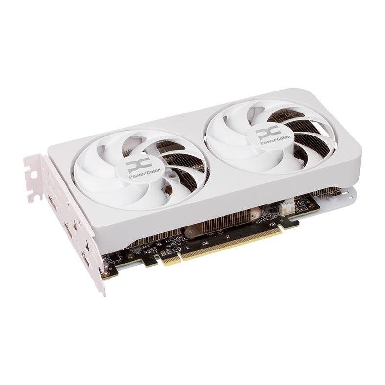 Placa de Video PowerColor Radeon RX 9060 XT Reaper White, 16GB, GDDR6, 128-bit, RX9060XT-16G-A-WHITE — imagem 2 de 2