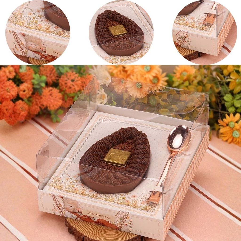 10 CAIXA PARA OVO DE COLHER AJUSTÁVEL 250/500G ACOLHER 5540 ( PASCOA JANGO 2026 )