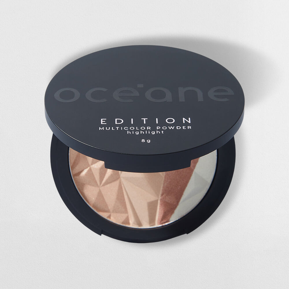 Iluminador Facial - Multicolor Powder Highlight Océane Edition 8g em Oferta na Shopee