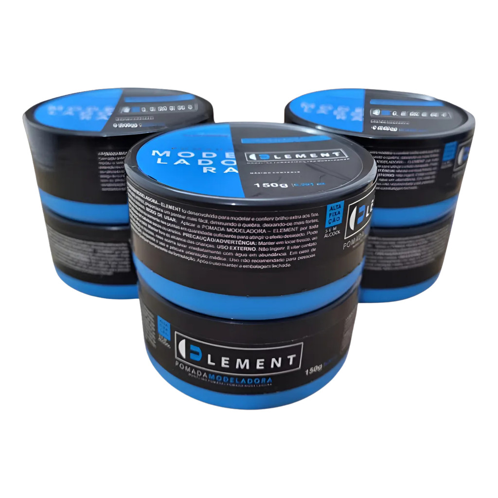 Kit 3 Pomada Modeladora Element 150g Alfa Look's