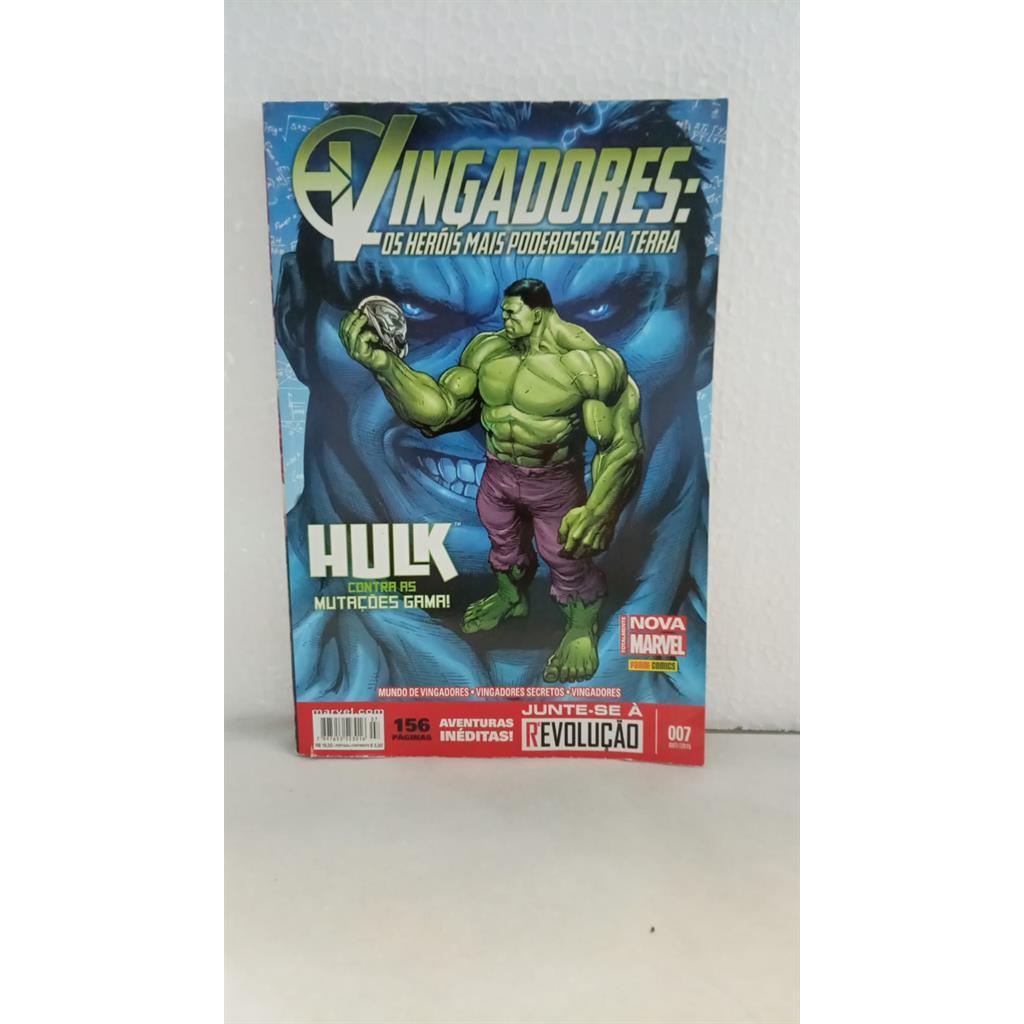 Nº 4 Vingadores - Os Heróis Mais Poderosos da Terra : A Fúria de Hulk autor marvel