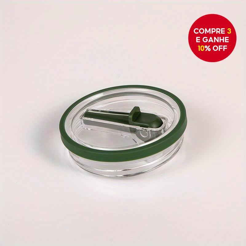 Tampa Elegante À Prova De Vazamentos Com Alça Conveniente , Projetada Para Uso No Carro , 30 Onças . Canudo em Oferta na Shopee