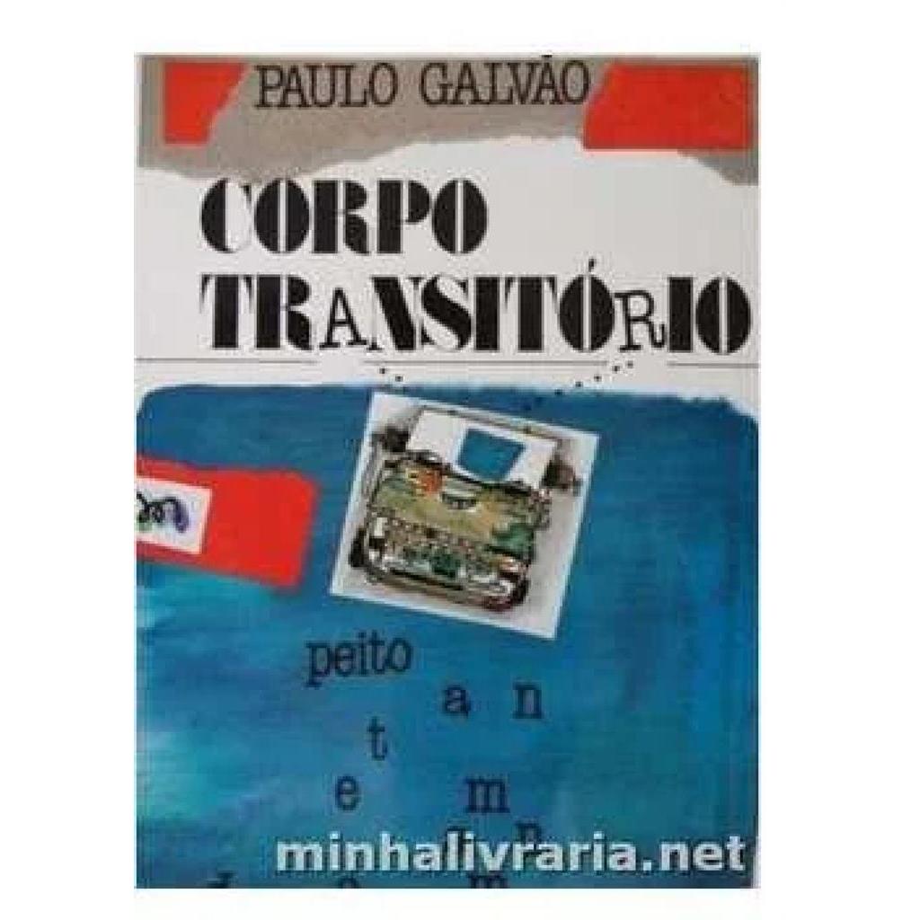 Corpo Transitorio autor Paulo Galvão