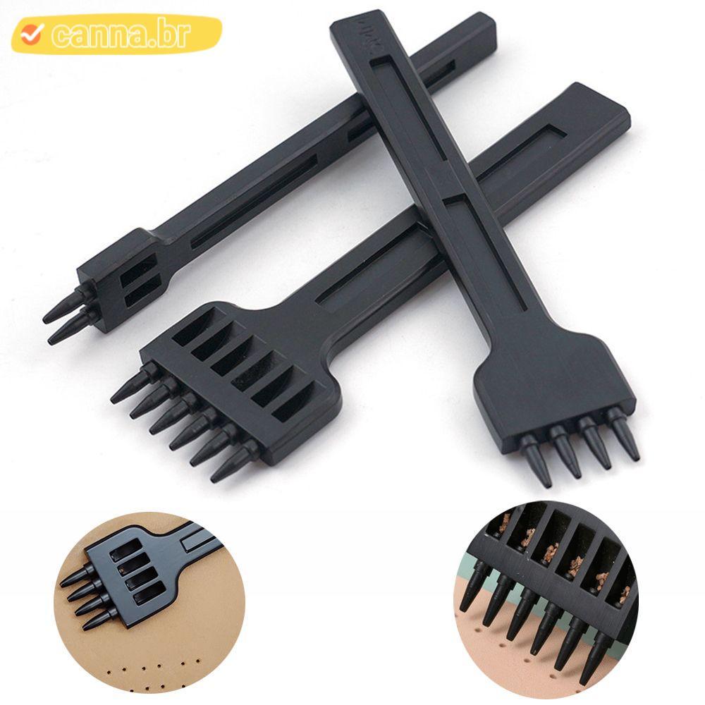 Canna Sela De 4mm Ferramenta De Espaçaça Com Cinzel De Couro DIY em Oferta na Shopee