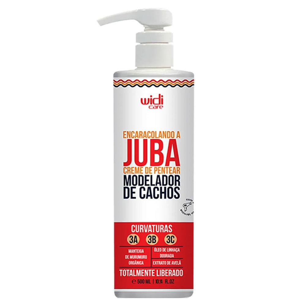 Creme de Pentear Cabelo Cacheado Widi Care Encaracolando a Juba 500ml em Oferta na Shopee