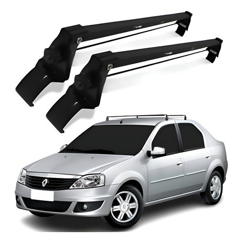 Rack De Teto Bagageiro Logan 4 Portas 2007 08 09 10 11 2012
