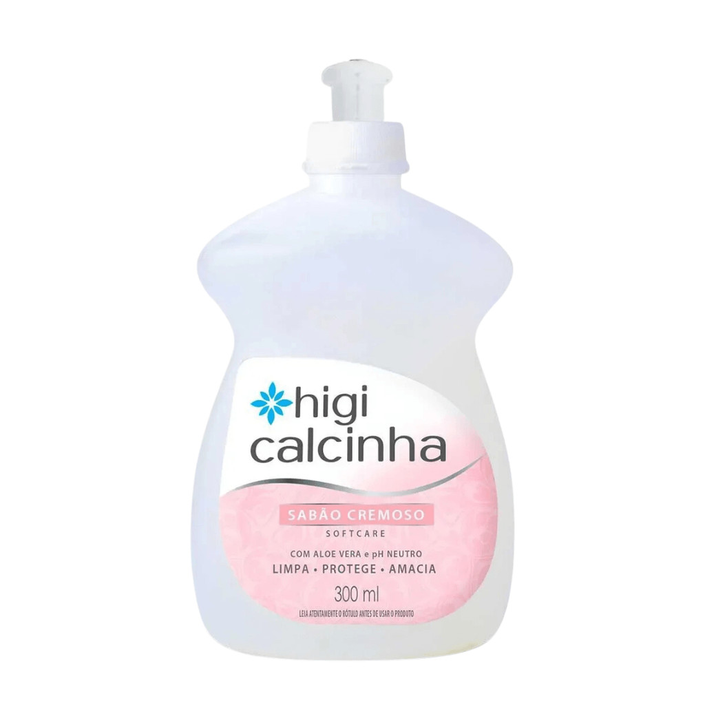 Sabão Cremoso Higi Calcinha Teen Morango 300ml em Oferta na Shopee
