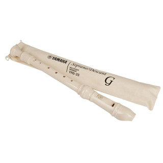 Flauta Doce Soprano Germânica Em C YRS-23 Yamaha em Oferta na Shopee