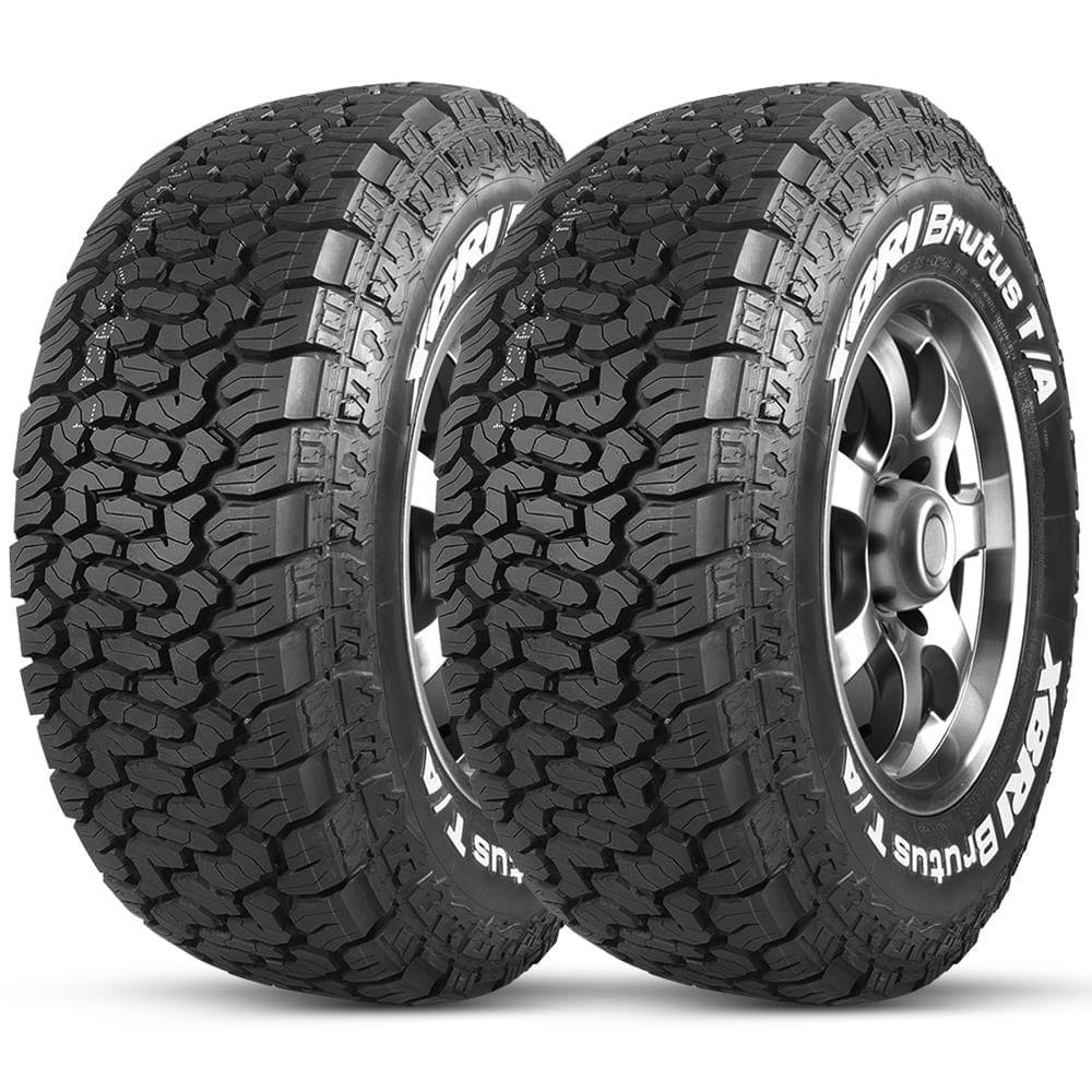 Kit 2 Pneu Xbri Aro 18 265/65r18 122/119r 10pr Brutus T/a em Oferta na Shopee