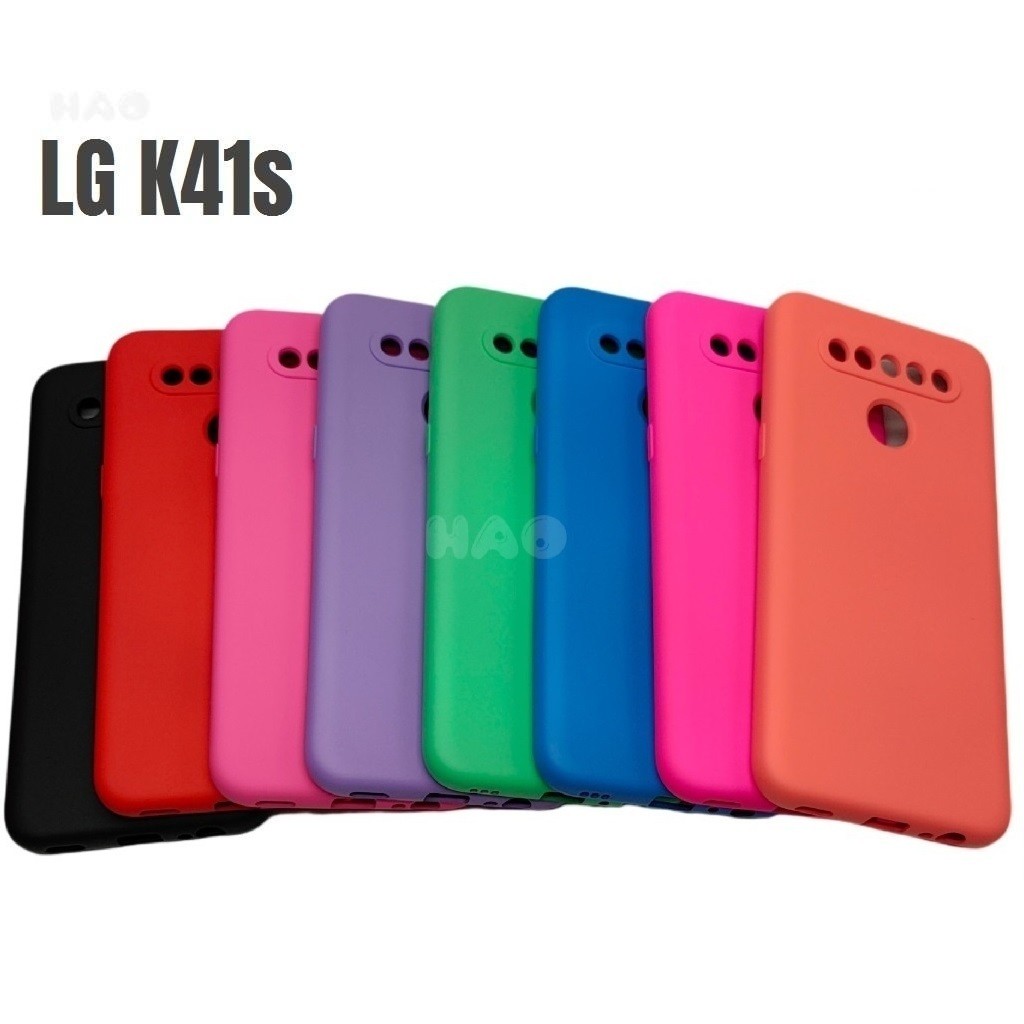 Capa Capinha Silicone Aveludada Para LG K41S