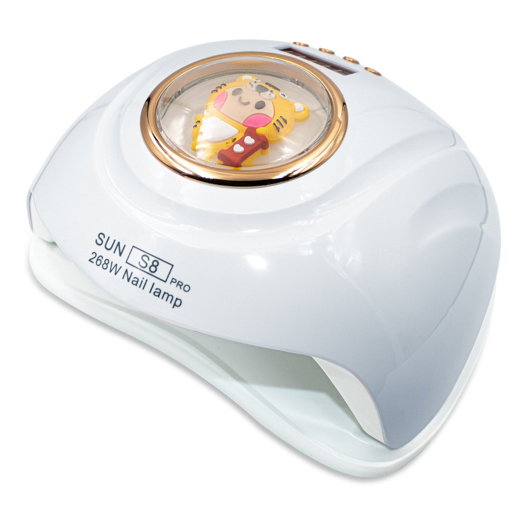 Cabine Estufa Sun S8 Pro Led Uv 268w Unha Gel 57 Leds Cor Branco 127/220v