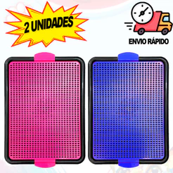 Kit 2 Sanitário Higiênico Cachorro Tapete Higiênico Lavável Pet