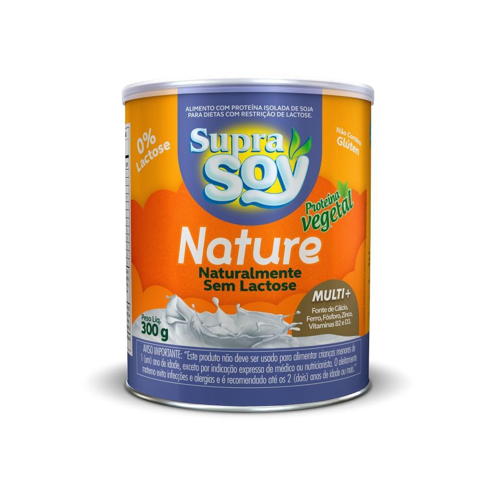 SupraSoy Nature Naturalmente Sem Lactose Alimento em Pó  300g em Oferta na Shopee