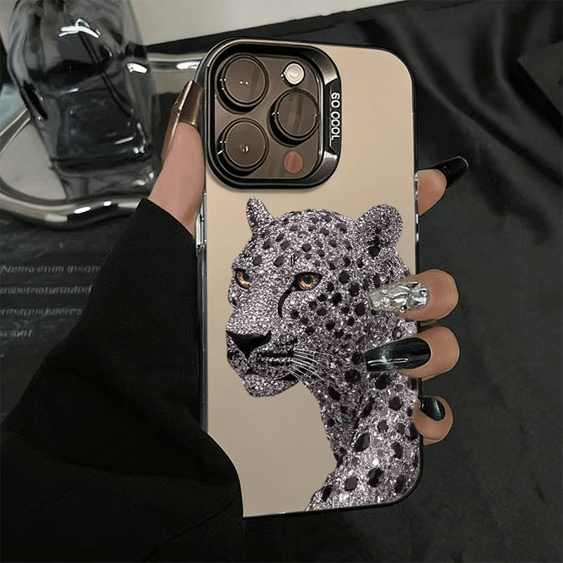 Diamante Leopardo Capinha Para Samsung Galaxy A15 A32 A06 A12 A13 A14 A16 A23 A36 A52 S20 S21 S23 S24 FE ULTRA 4G 5G Cas