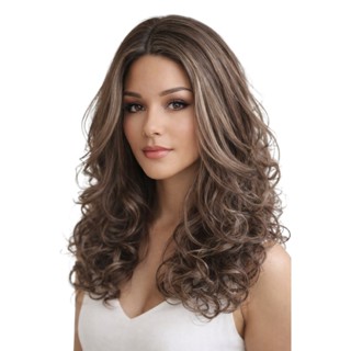 Peruca Longa Sintética 50cm Ondulada Alta Qualidade em Oferta na Shopee